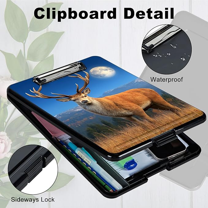 Heavy Duty Storage Clipboard, Slim Nursing Clipboard - Image 3