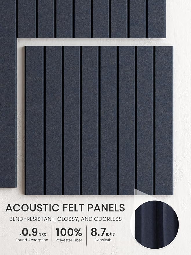 Bumusty Large Cork Board Alternative-36 x 24" Felt Bulletin Board Tiles - Image 3