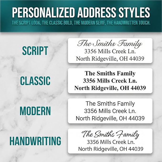 Address Labels Personalized Return Address Labels Personalized Custom Mailing - Image 5