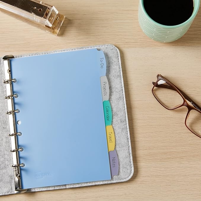 Avery Write & Erase Durable Plastic Mini Dividers - Image 6
