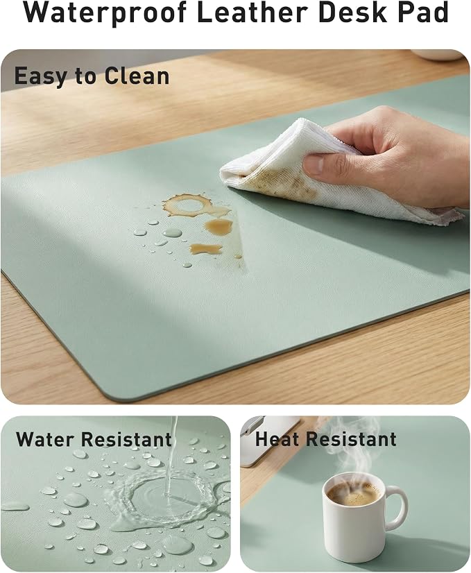 Aothia Faux Leather Desk Mat - Image 7
