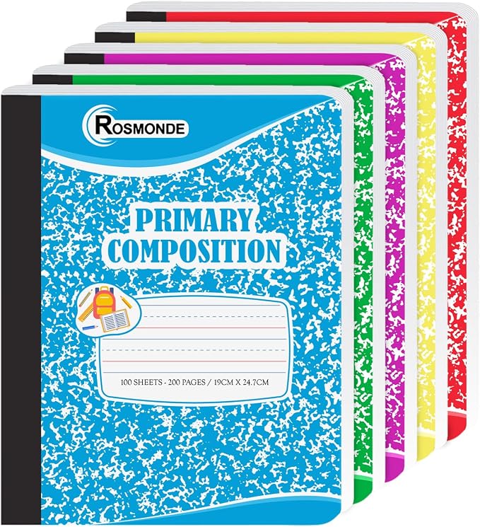 Rosmonde 2000 Pack Composition Notebooks Bulk, Primary Ruled, Full Pallet of - Image 8