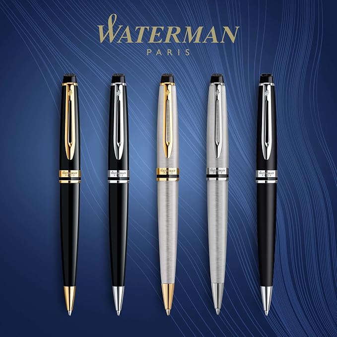 Waterman Expert Ballpoint Pen, Gloss Black - Image 6