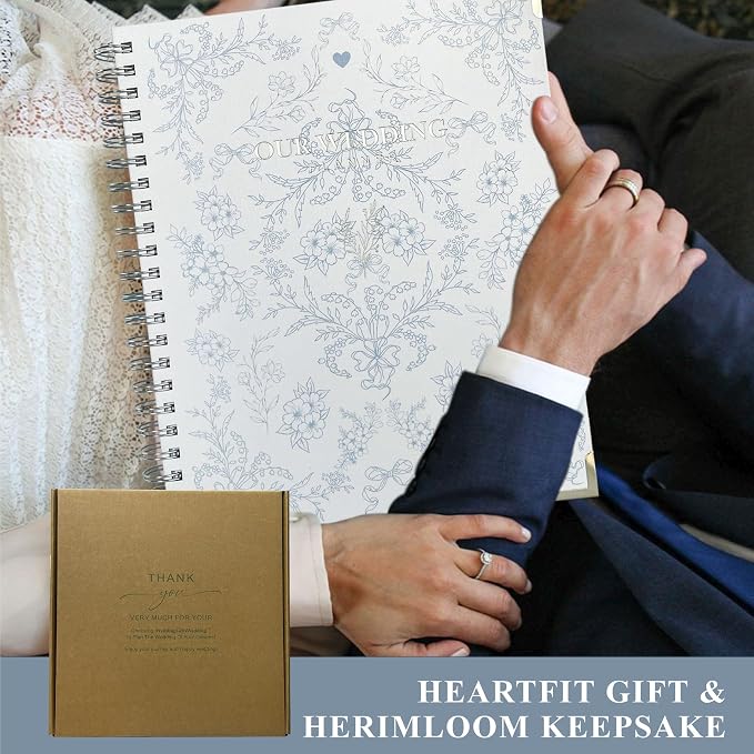 Bride Squad Wedding Planner Book and Organizer | Bridal Wedding Planner Book - Image 8