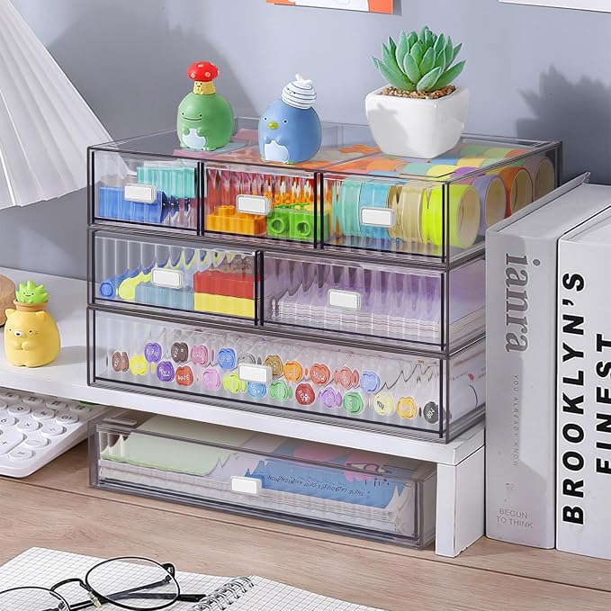 3 Tier Stackable Desk Organizer - Image 7