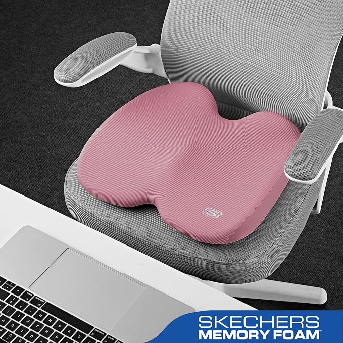Skechers Seat Cushion, Ergonomic Memory Foam Cushion - Image 4