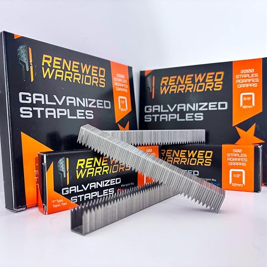 T50 Galvanized Staples by RenewedWarriors