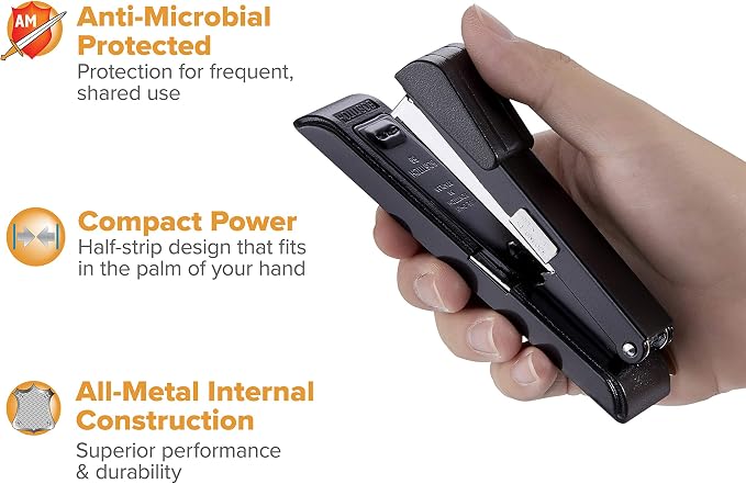 Bostitch Office B8 PowerCrown Travel & Desktop Stapler, 30 Sheet Capacity - Image 8