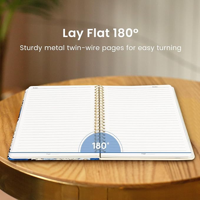 Taja Lined Spiral Notebook Journal - Image 4