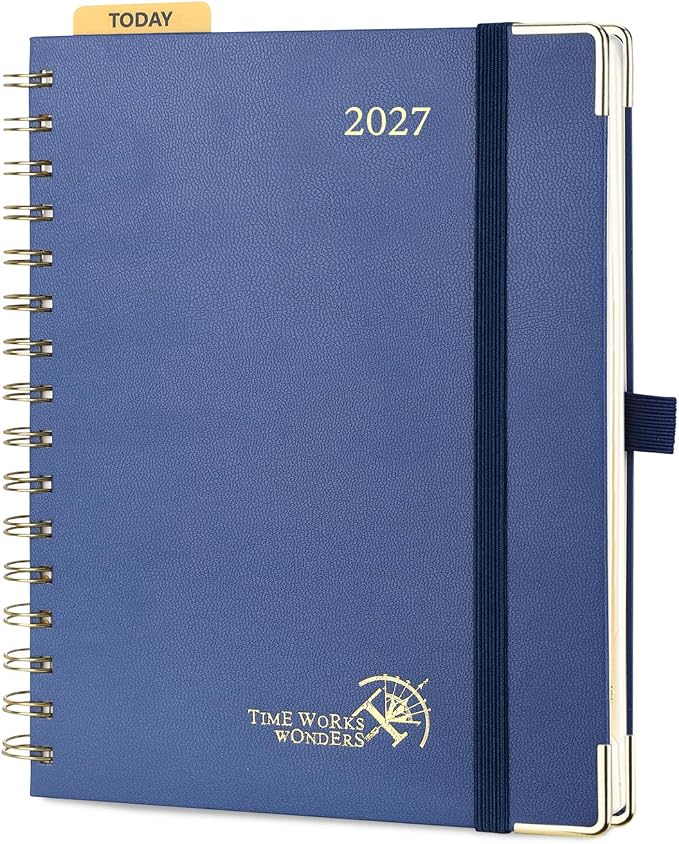 POPRUN 2027 Planner Daily Weekly and Monthly Calendar by POPRUN
