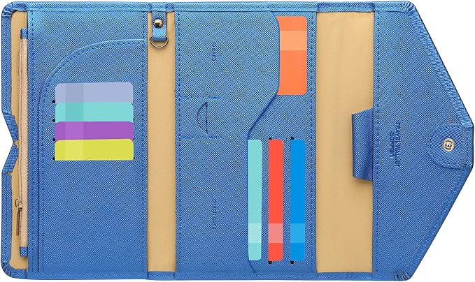 ZOPPEN Mulit-purpose Rfid Blocking Passport Holder Travel Wallet Passport and by Zoppen