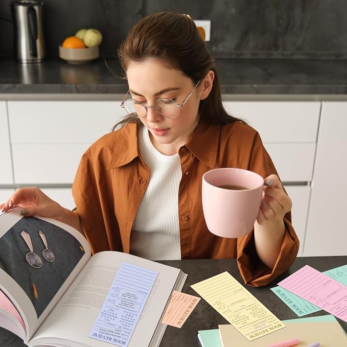 L1rabe Macaron Book Review Bookmarks - Image 6