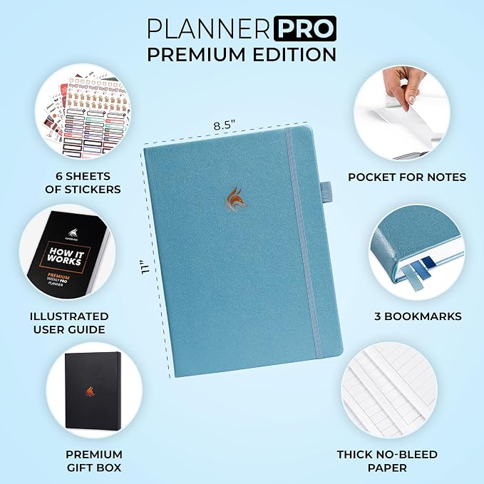 Clever Fox Planner Pro Premium – Luxurious Weekly & Monthly Planner - Image 2