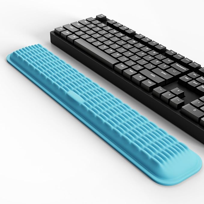 MEKASS Keyboard Wrist Rest, Soft Memory Foam Wrist Support by Mekass