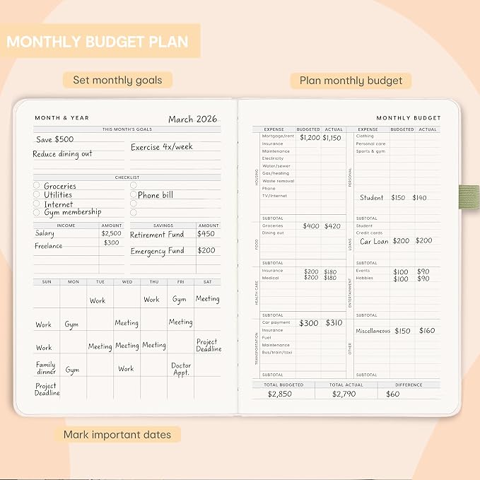 And Per Se Budget Planner, Budget Book - Image 4