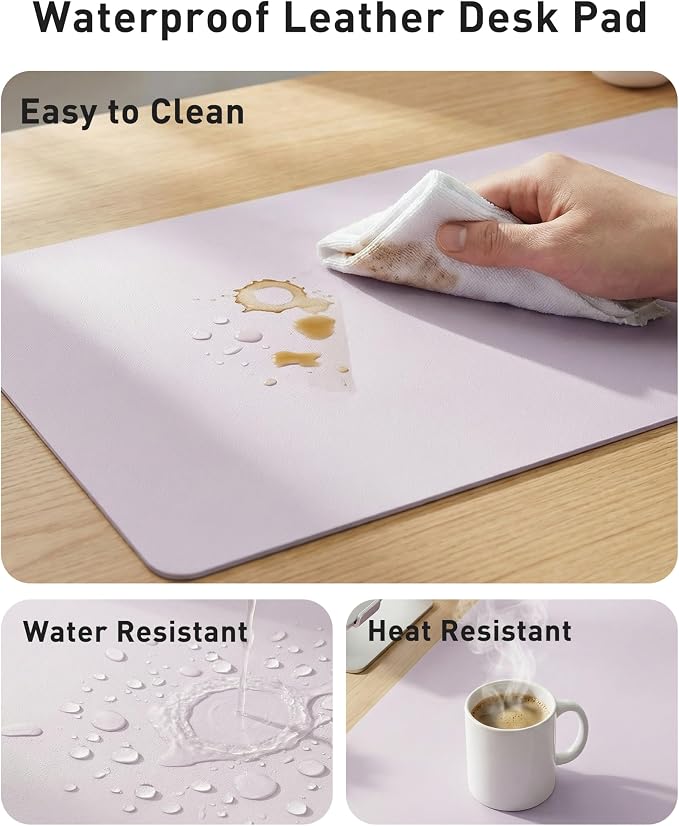 Aothia Faux Leather Desk Mat - Image 7