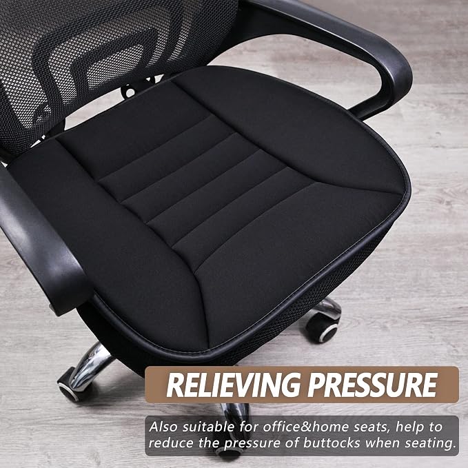 MYFAMIREA Car Seat Cushion Pad 1.2" Thick Comfort Seat Protector - Image 6