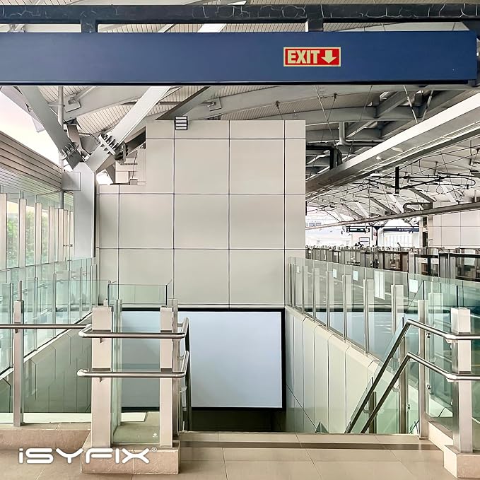 iSYFIX Exit Signs with Directional Down Arrow - Image 7