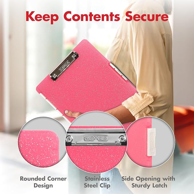 Dexas Slimcase 2 Plastic Clipboard - Image 5