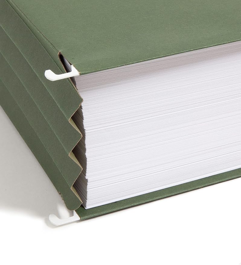 Smead Hanging File Pocket with Full-Height Gusset, 3-1/2" Expansion, Letter Size - Image 3