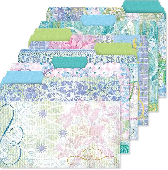 Current Floral Fun File Folders Value Pack by Current