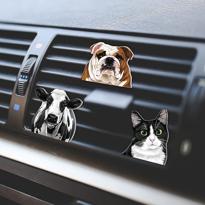 WIRESTER Fresh Scented Car Air Freshener Vent Clip, Decorative Accessories - Image 6