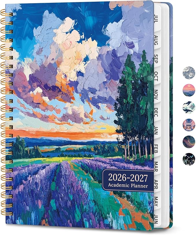 Planner 2026-2027, Monthly and Weekly Academic Planner July 2026 by Zotia
