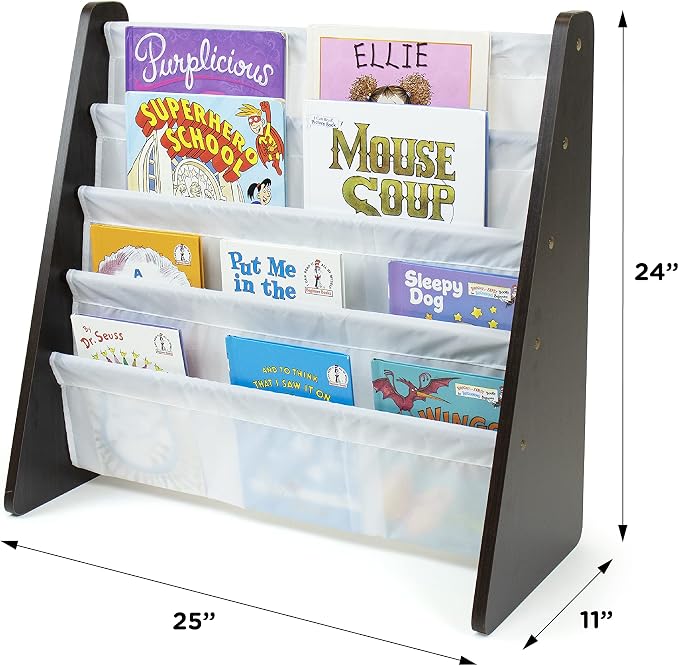 Humble Crew Kids Bookshelf, 4-Tier Front-Facing Book Display Organizer - Image 3