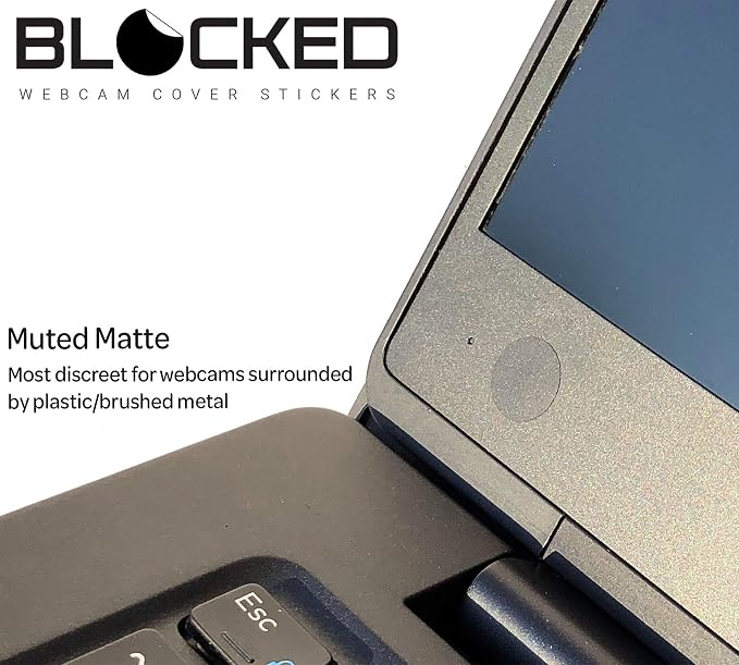 The Original Vinyl Webcam Cover Stickers | Restickable & Stackable Privacy - Image 2