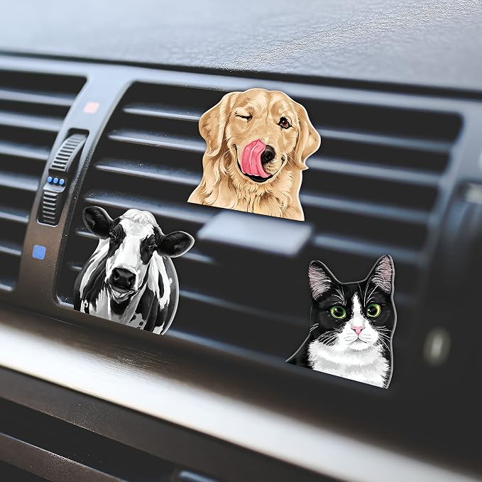 WIRESTER Fresh Scented Car Air Freshener Vent Clip, Decorative Accessories - Image 6