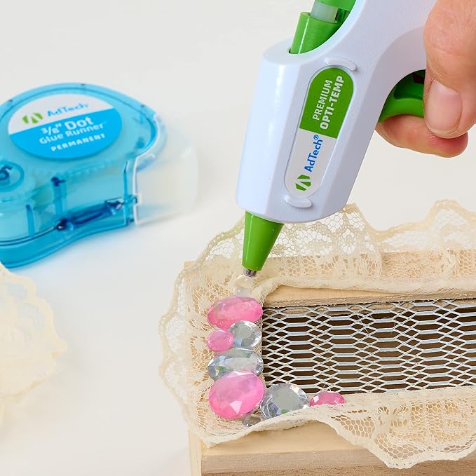 Adtech 100ct-2pk 2-100ct High Temp Mini Size Glue Sticks, 2 Pack, Clear-DeskLoop Office