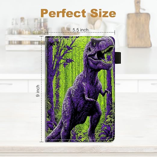 Purple Tyrannosaurus Rex Large Server Book - Image 2