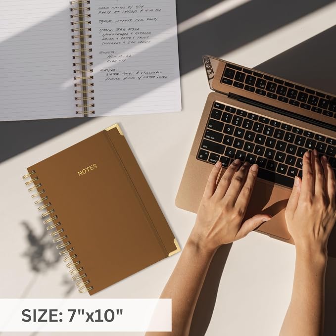Aesthetic Thick Spiral Notebook Journal - Image 6
