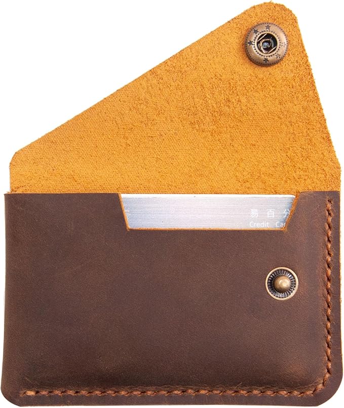 Leather Card Holder, Credit Card Wallet, Cardholder Wallet, Minimalist Wallet - Image 2