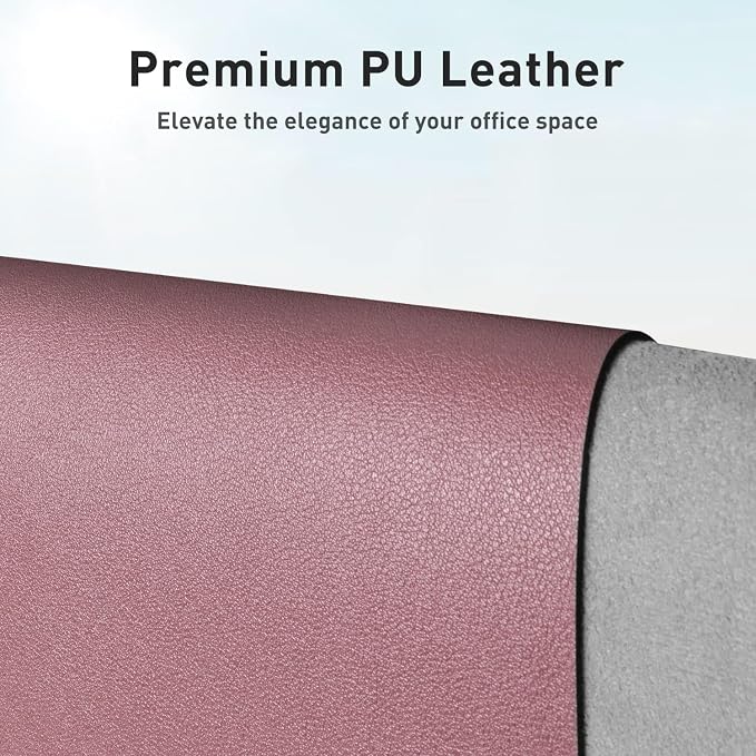 Aothia Faux Leather Desk Mat - Image 2