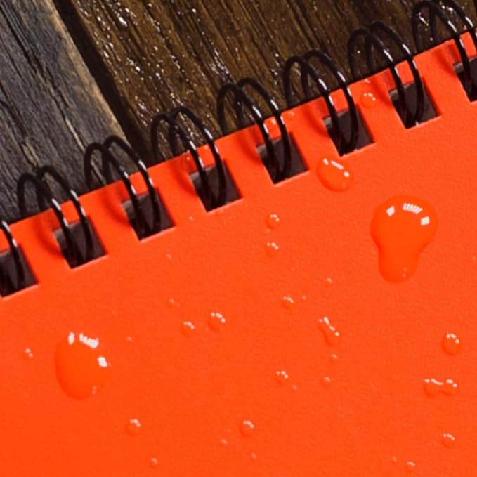 Rite in the Rain Weatherproof Top Spiral Notebook, Universal Pattern, 3 Pack - Image 7