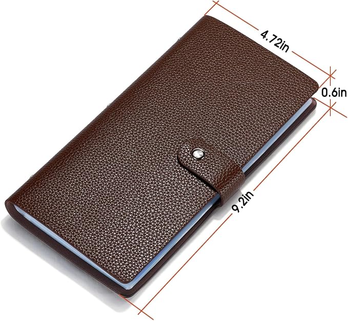 Leather Receipt Organizer, Coupon Organizer - Image 9