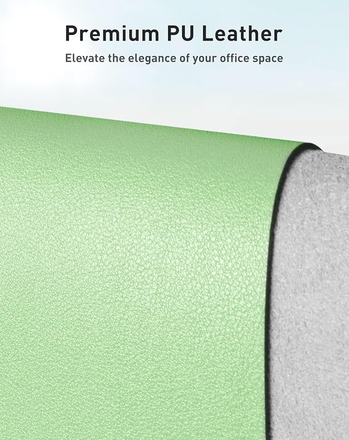 Aothia Faux Leather Desk Mat - Image 2