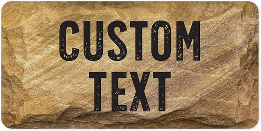 Custom Sign, Custom Street Sign, 11 Font Colors, 13 Font Styles, 4 Hole Options by MySignCenter