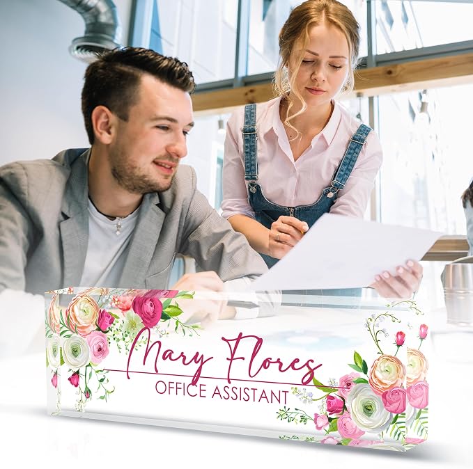 Personalized Desk Name Plate - Image 3