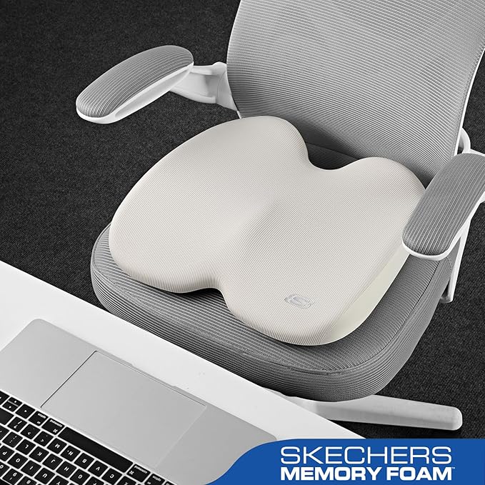 Skechers Seat Cushion, Ergonomic Memory Foam Cushion - Image 4