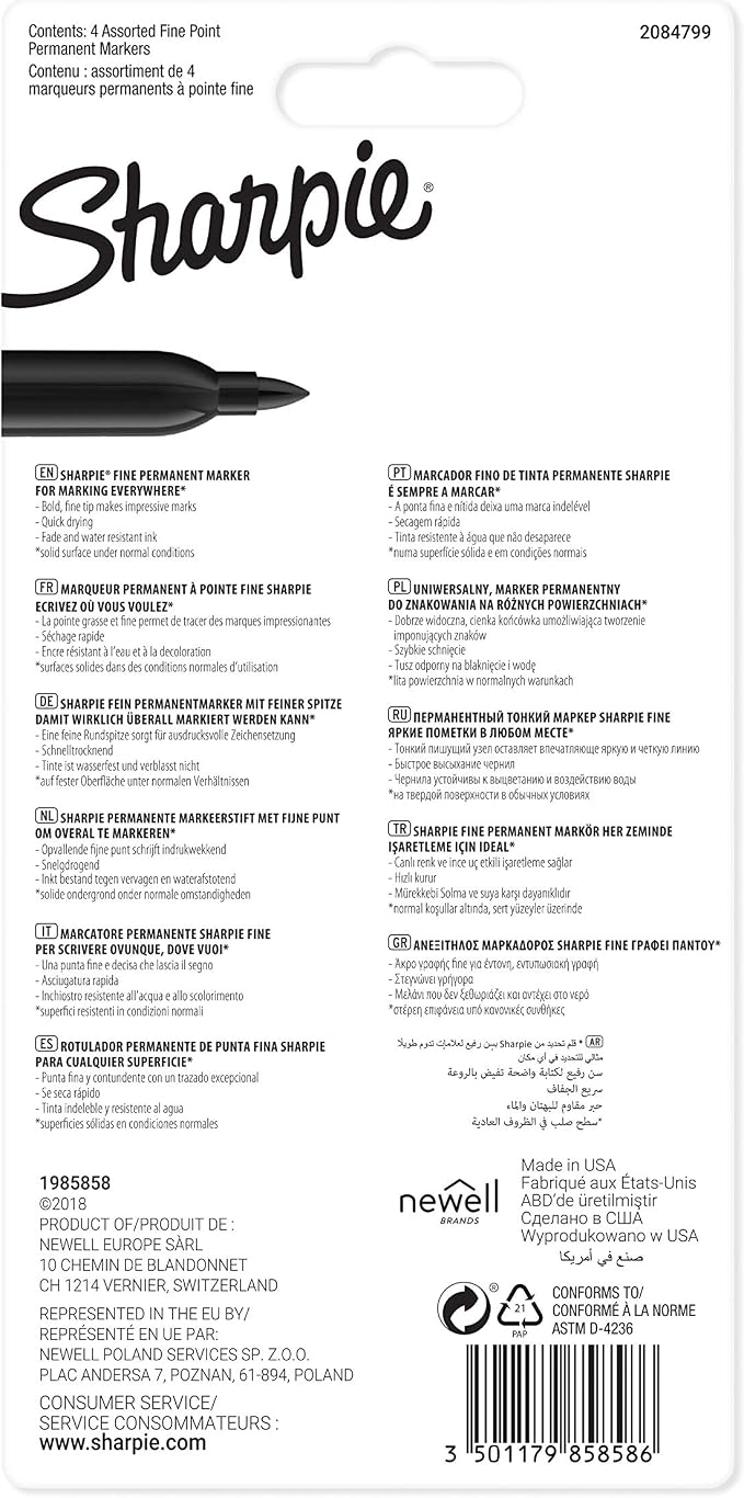 Sharpie Permanent Markers | Fine Point - Image 11