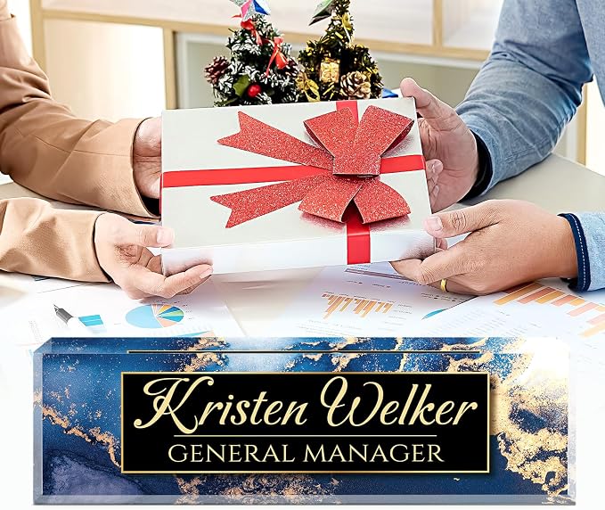 Personalized Office Name Plate for Desk - Image 5