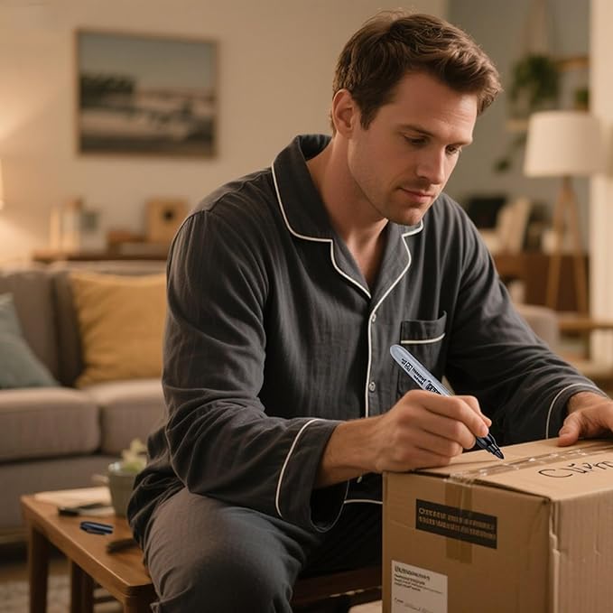 Black Permanent Markers,Fine Tip,160 Pack Bulk,Waterproof Permanent Marker Pens with Quick Drying on Wood,Plastic,Paper,Metal,Mirror for Office School Classroom Home-DeskLoop Office