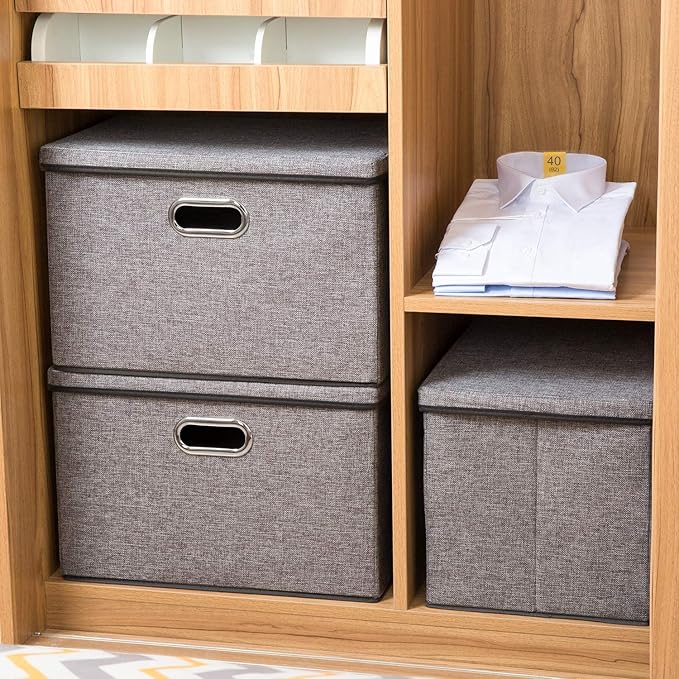 PRANDOM Large Collapsible Storage Bins - Image 4