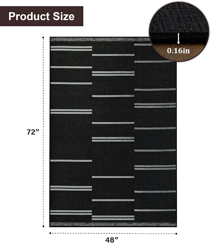 chakme Office Chair Mat for Hardwood Floor, Machine Wash - Image 2