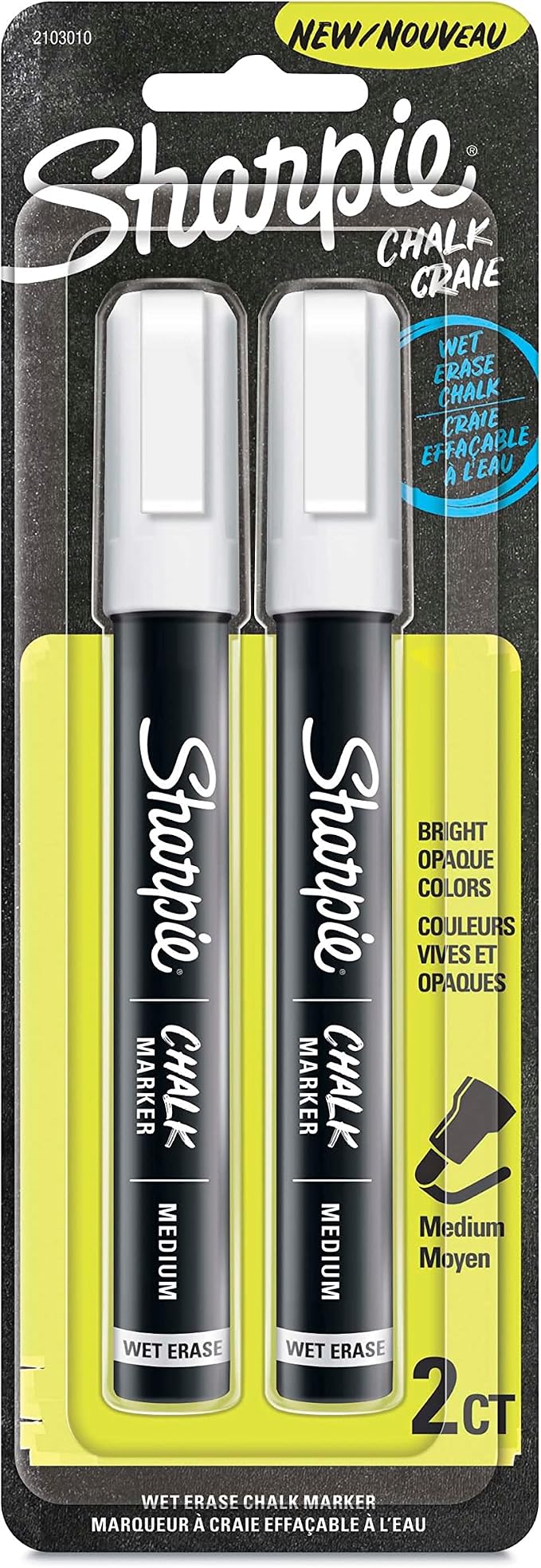 Sharpie Chalk Marker, Wet Erase Markers, Medium Tip by Unknown