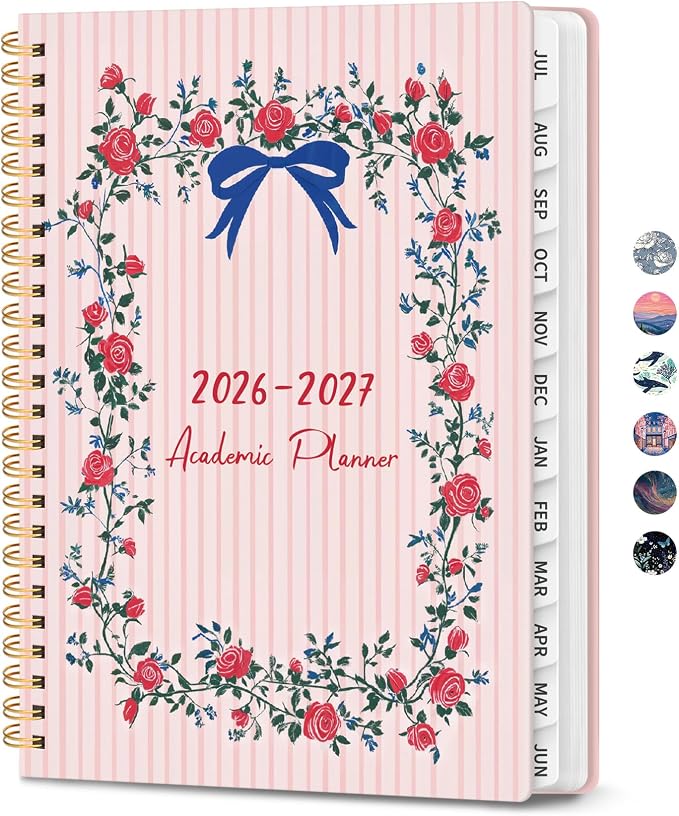 Planner 2026-2027, Monthly and Weekly Academic Planner July 2026 by Zotia