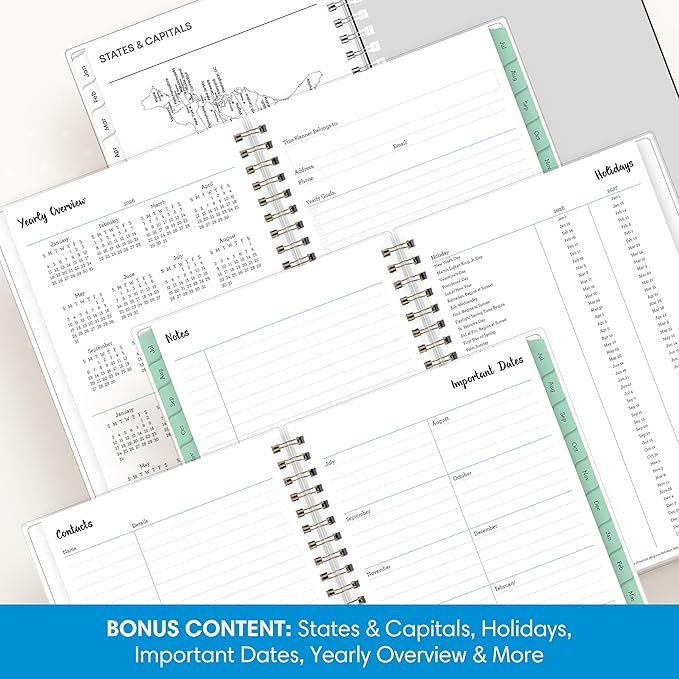 Blue Sky 2026-2027 Weekly and Monthly Academic Year Planner Calendar, July 2026 - Image 5