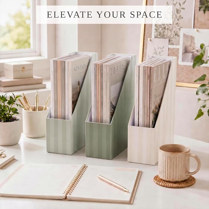 Beautiful Magazine Holder Set of 3 - Image 3
